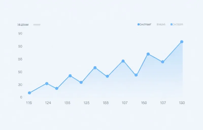 折线走势图（示意）