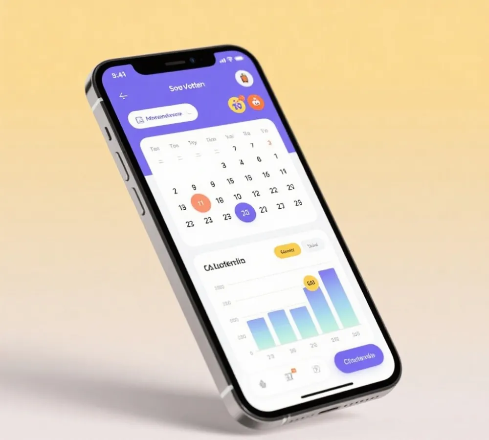 移动端界面示意